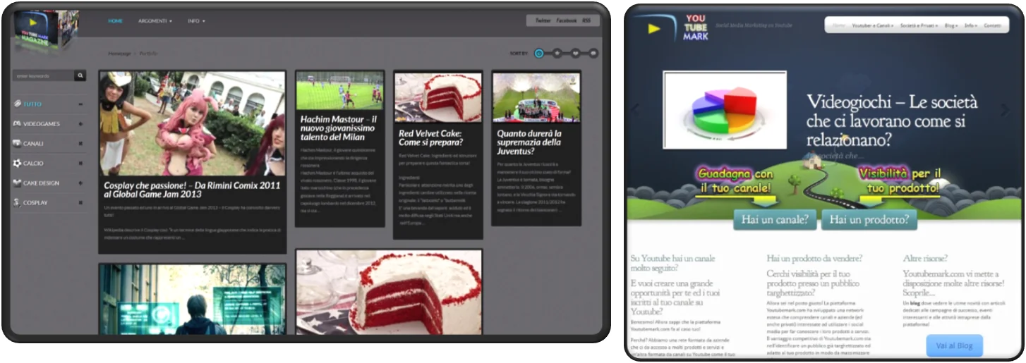 YoutubeMark - Il sito dei servizi con il magazine online