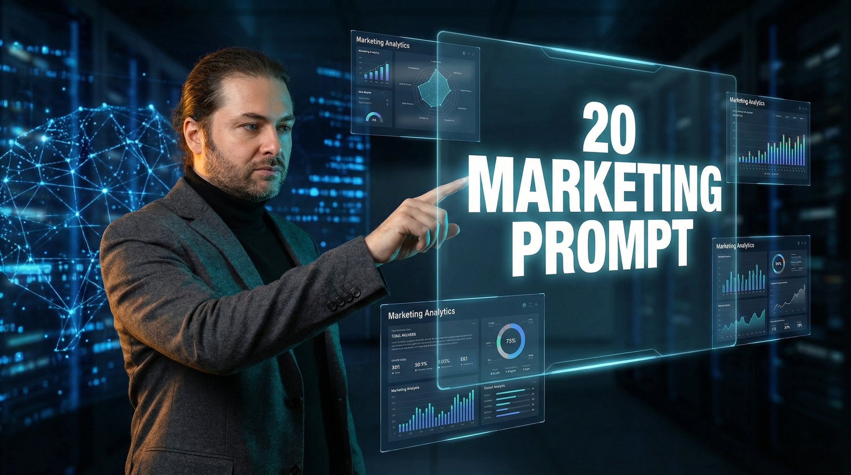 Guida ai 20 Prompt AI per il Marketing: Testati su un Caso Reale
