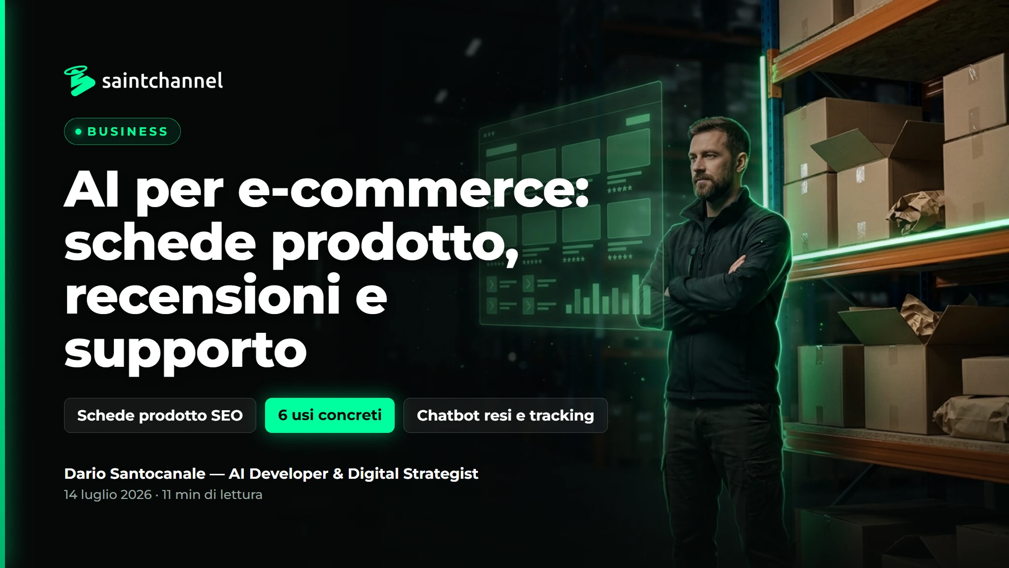 AI per E-commerce: Schede e Recensioni