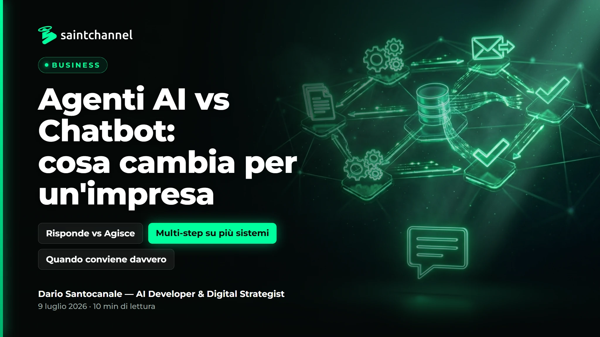 Agenti AI vs Chatbot: Cosa Cambia in Azienda